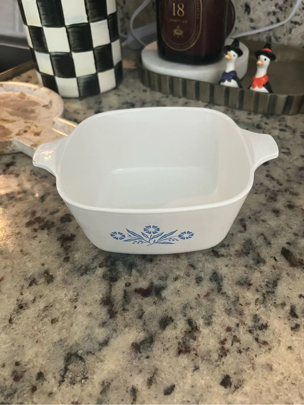 CorningWare “Blue Cornflower” Casserole Dish